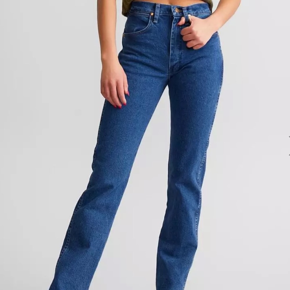 Vintage wrangler straight leg jeans 30x36